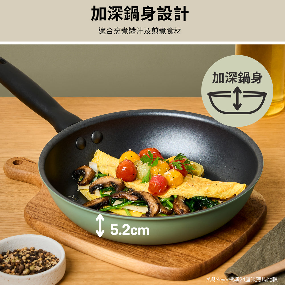 
                  
                    Easy-clean deep frying pan
                  
                