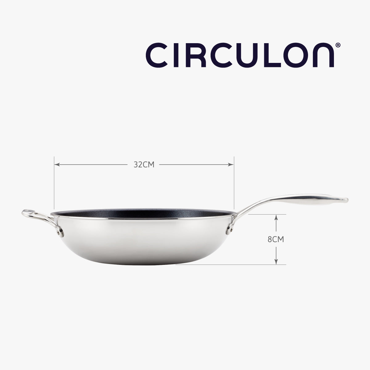 
                  
                    CIRCULON - 3件不銹鋼複合金廚具套裝 (32CM不銹鋼複合金易潔深炒鍋 + 30CM 不銹鋼雙耳蒸籠 + 30CM強化玻璃蓋)
                  
                