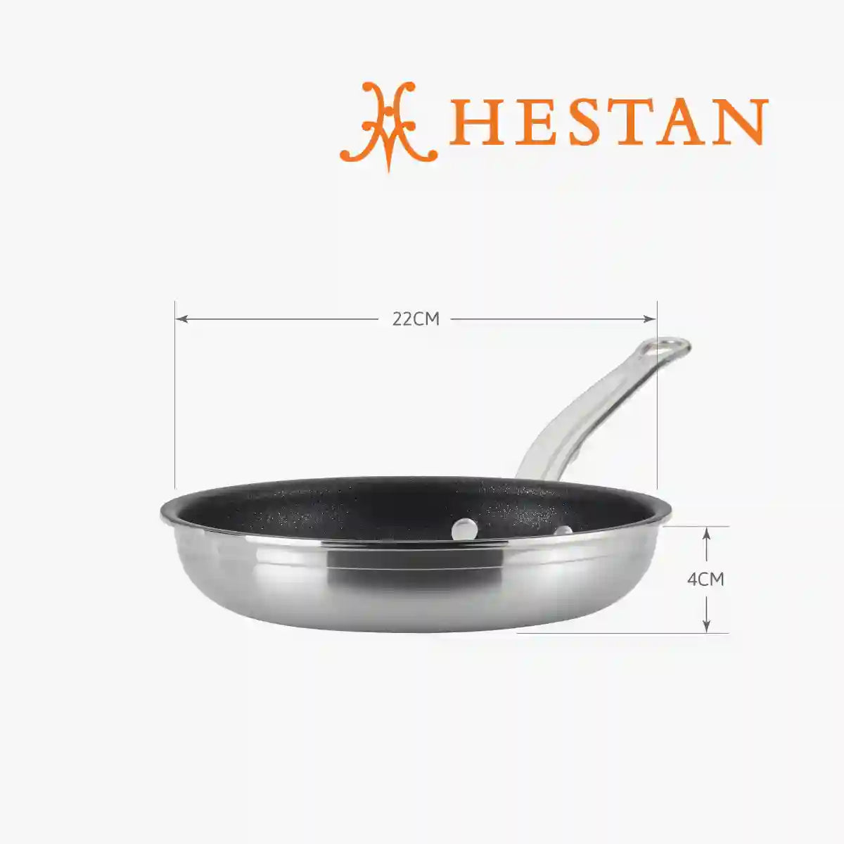 
                  
                    Stainless steel composite easy-clean frying pan
                  
                