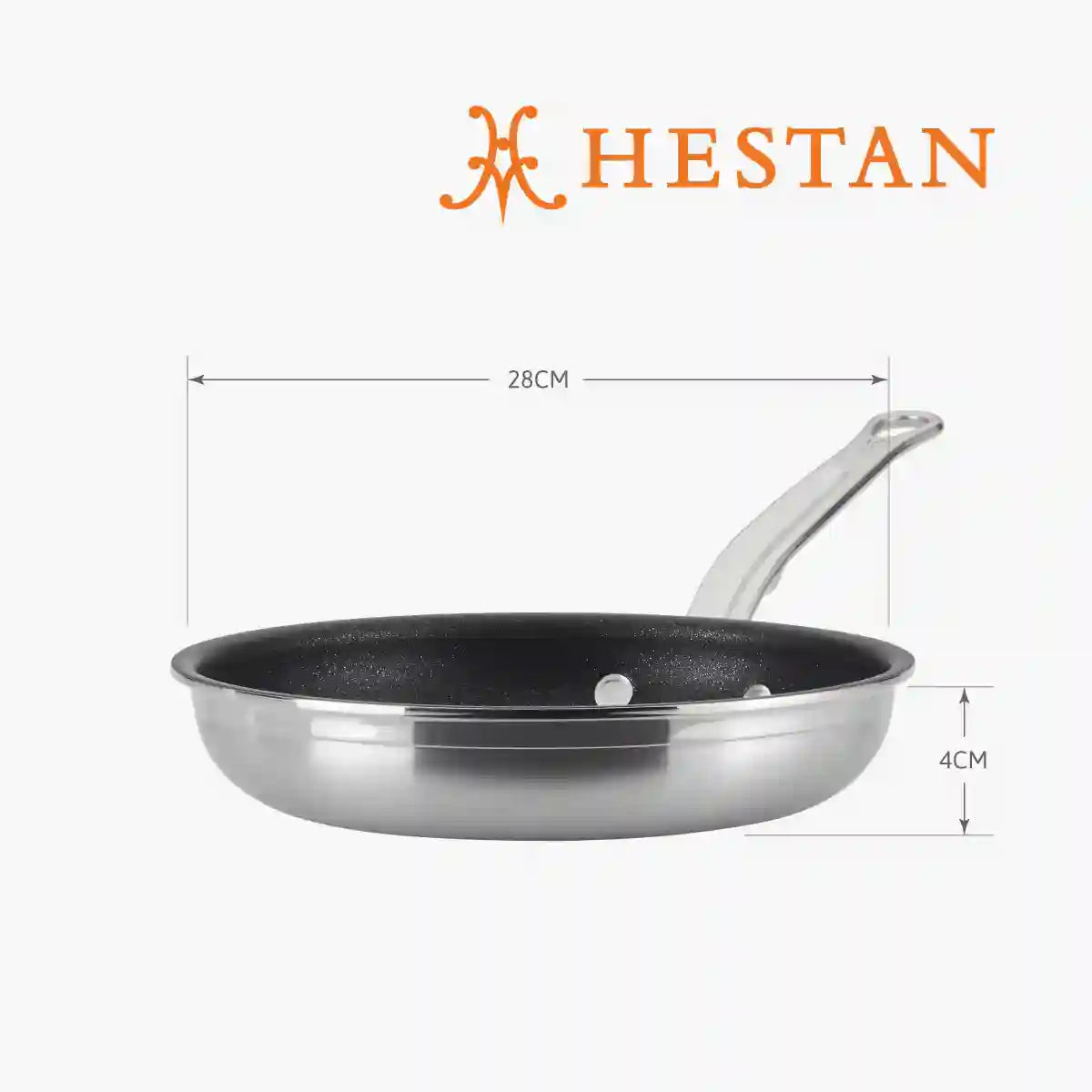 
                  
                    Stainless steel composite easy-clean frying pan
                  
                