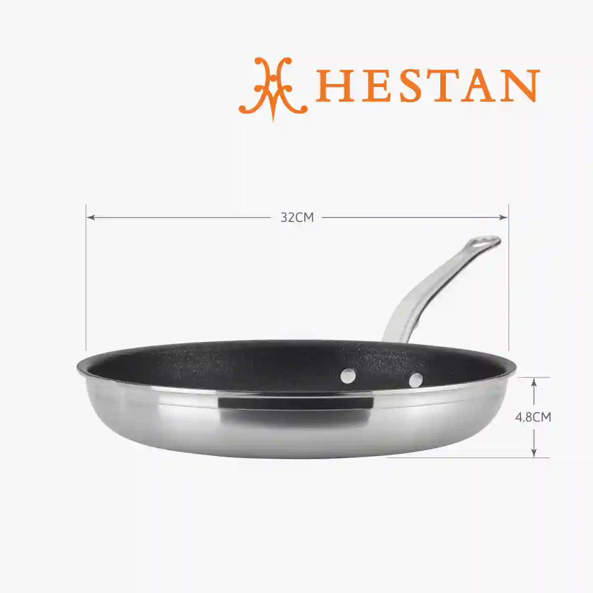 
                  
                    Stainless steel composite easy-clean frying pan
                  
                