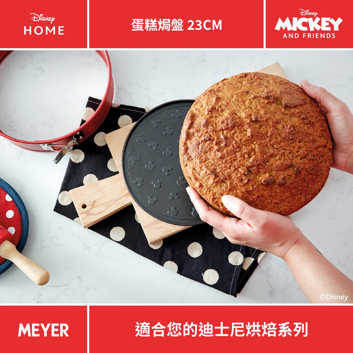 
                  
                    MEYER-迪士尼蛋糕焗盤 23CM
                  
                