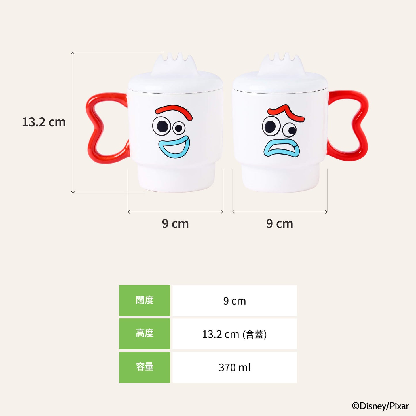 
                  
                    2PCS Forky Ceramic Mug (370ML)
                  
                