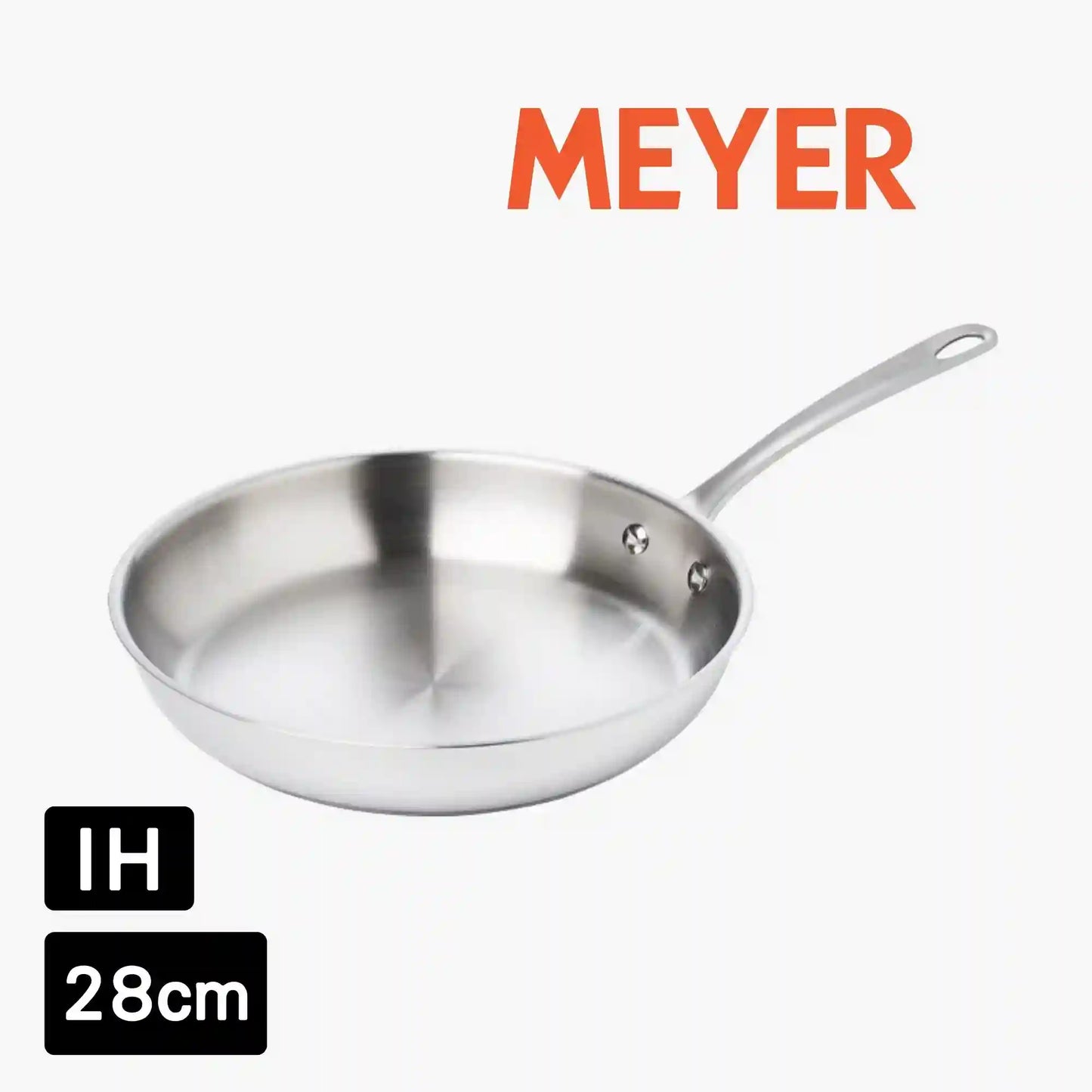 
                  
                    WHITE STEEL - 2件不銹鋼廚具套裝 (18CM / 2.8L 不銹鋼有蓋單柄鍋  + 28CM 不銹鋼煎鍋)
                  
                