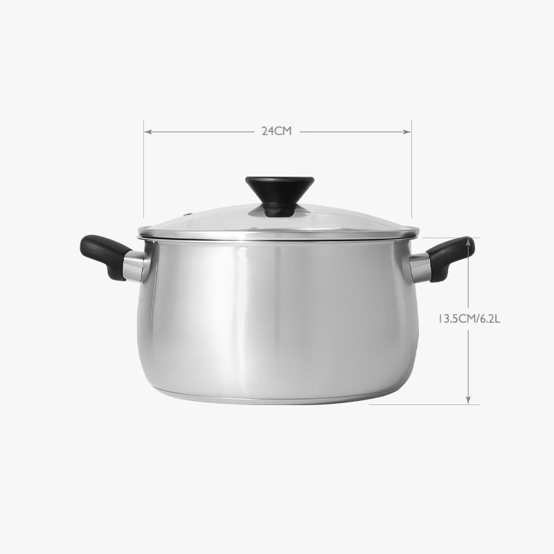 
                  
                    MEYER - 3件廚具套裝 (24CM/6.2L不銹鋼有蓋湯鍋 + 30CM易潔煎鍋)
                  
                