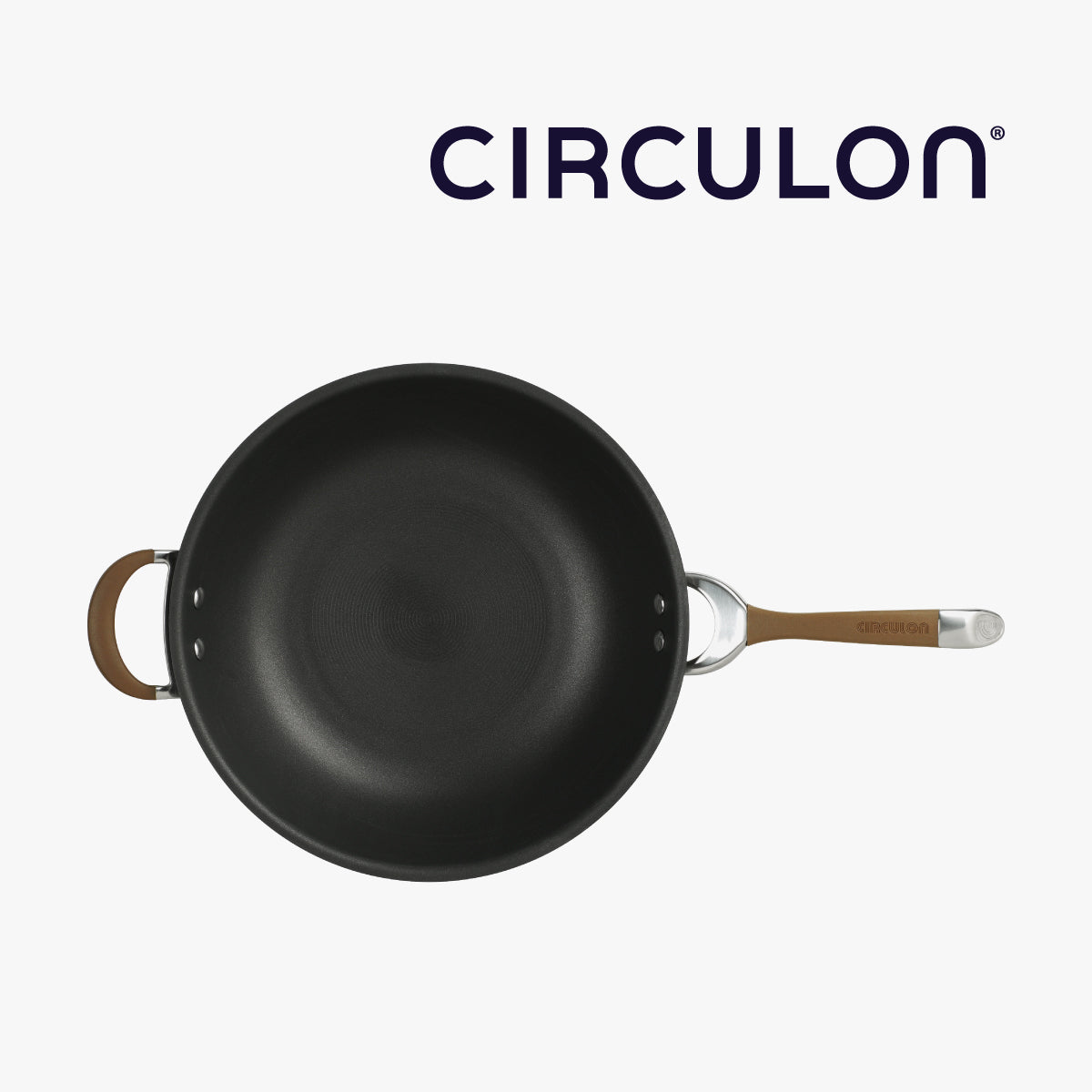 
                  
                    32CM/5.7L陽極氧化易潔有蓋炒鑊
                  
                