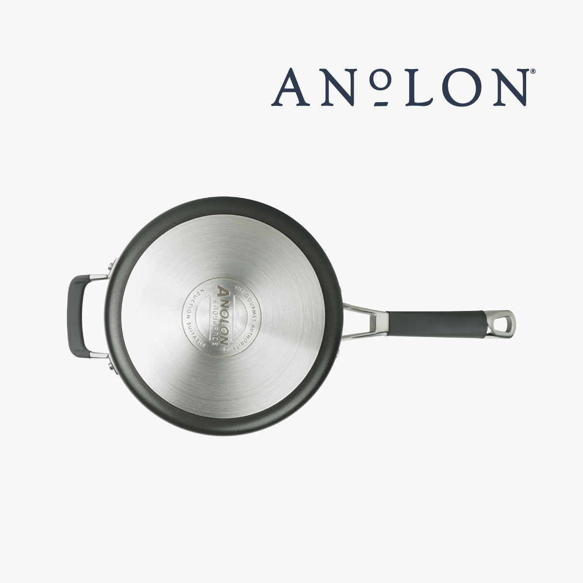 
                  
                    20CM/3.8L Anodized Easy-Clean Lidged Single-Handle Pot
                  
                