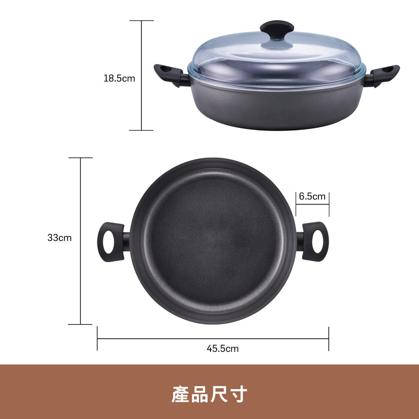 
                  
                    32CM 陶瓷易潔有蓋深煎鍋
                  
                