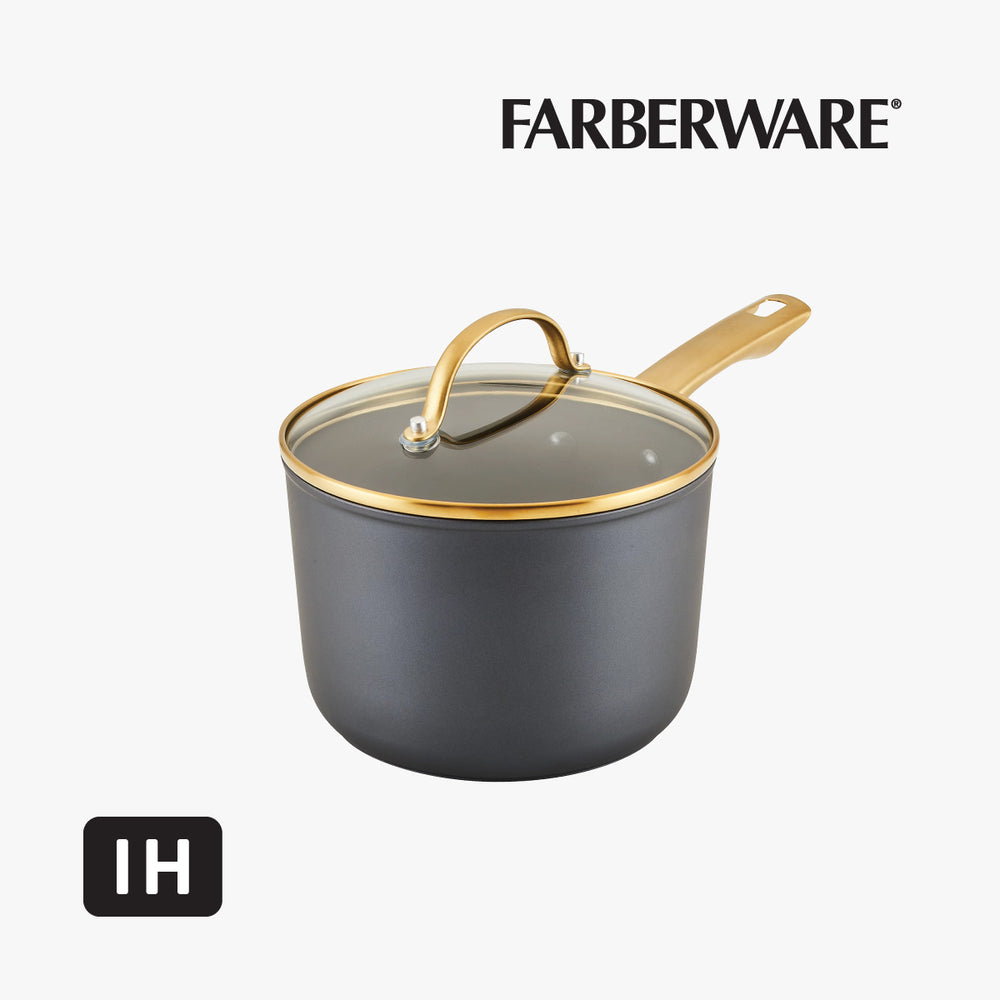 18CM 易潔有蓋單柄鍋