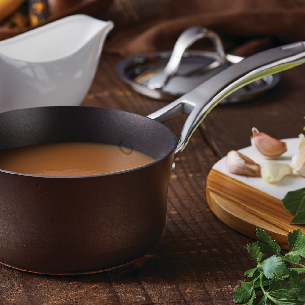 
                  
                    16CM/1.9L 陽極氧化易潔有蓋單柄鍋
                  
                