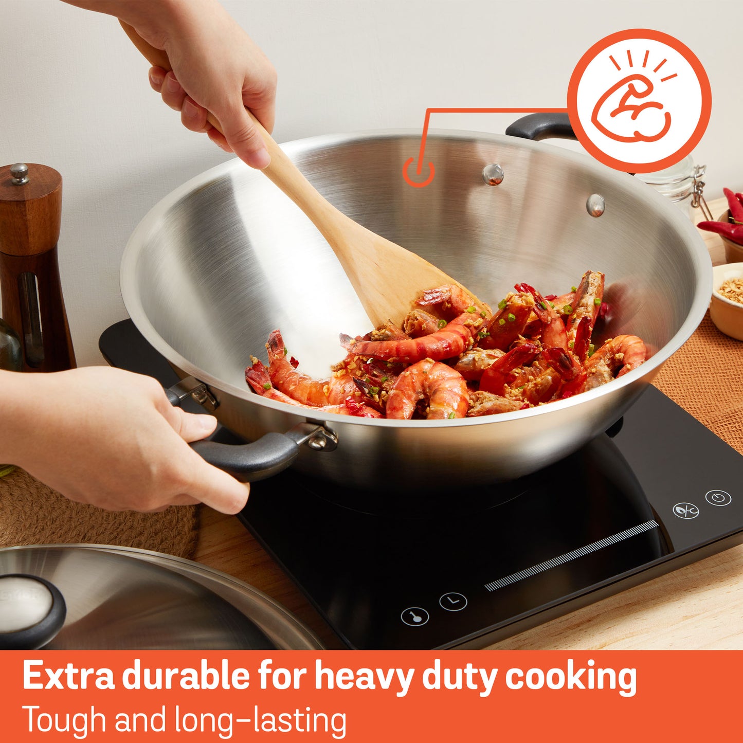 
                  
                    不銹鋼有蓋中式鑊
                  
                